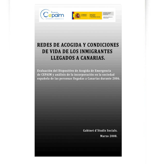 Redes de Acogida y Condiciones de Vida de los inmigrantes llegados a Canarias
