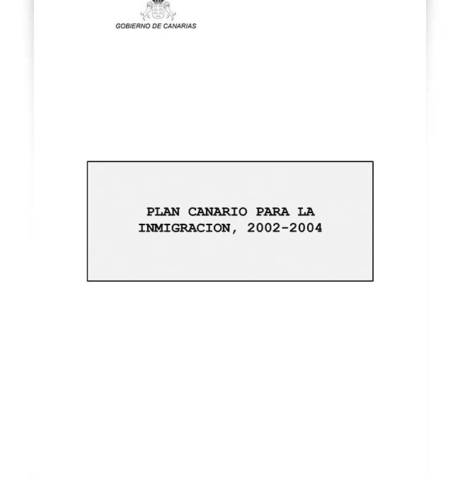 Plan Canario para la Inmigración 2002-2004