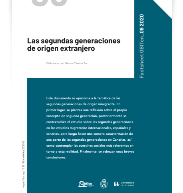 Las segundas generaciones de origen extranjero