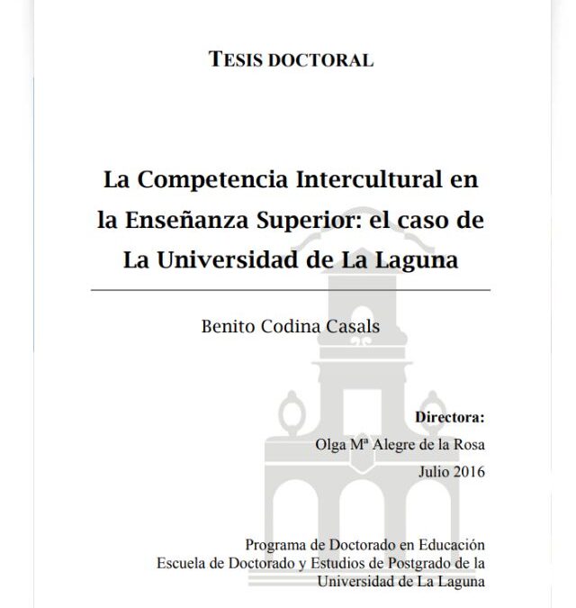 La competencia intercultural en la enseñanza superior el caso de la Universidad de La Laguna