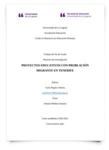 Proyectos Educativos con Población Migrante en Tenerife