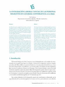 La integración laboral y social de las personas migrantes en Canarias: convergencia a la baja