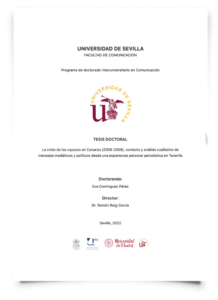 La crisis de los cayucos en Canarias (2006-2008), contexto y análisis cualitativo de mensajes mediáticos y políticos desde una experiencia personal periodística en Tenerife