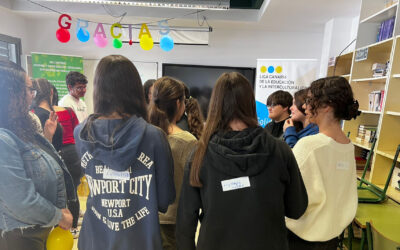 El Programa Canarias Convive participa en el “Encuentro de Jóvenes y Participación Ciudadana: Sostenibilidad para la vida” organizado por el IES Firgas de Gran Canaria.