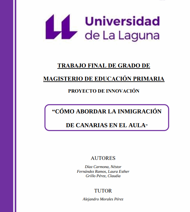 Cómo abordar la inmigración de Canarias en el aula