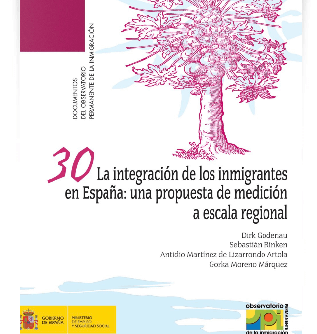 La integración de los inmigrantes en España: una propuesta de medición a escala regional